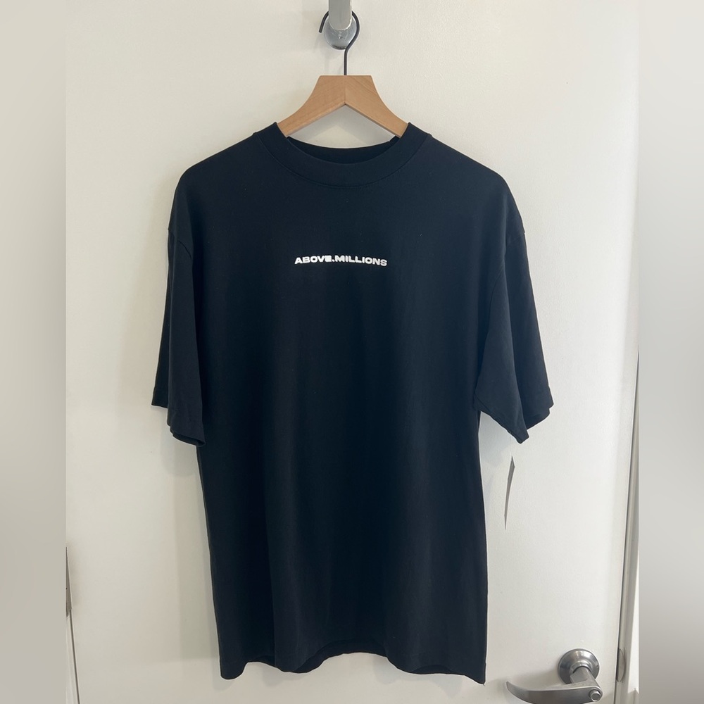 Black T-shirt - Above Millions